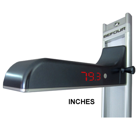 Digital Height Rod console